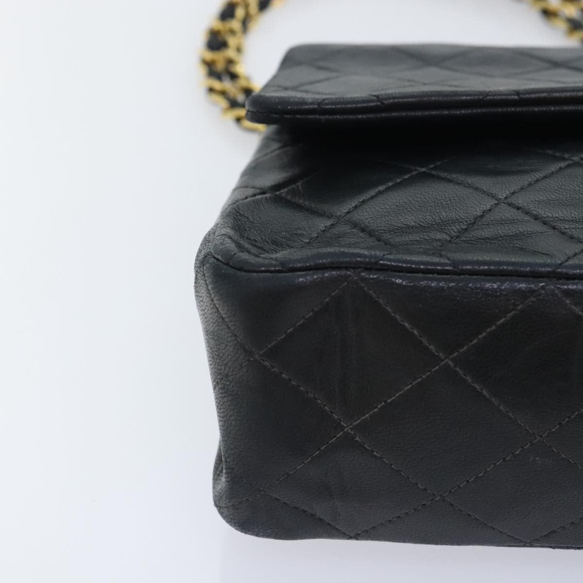 Chanel Vintage Classic Double Flap Bag Quilted Lambskin