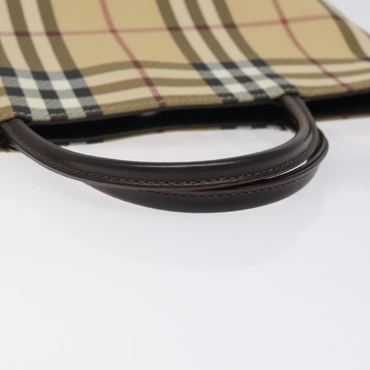 Burberry Nova Check Tote canvas check pattern