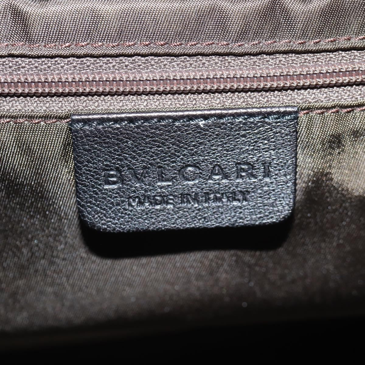 Bvlgari Chandra Top Handle Bag Leather