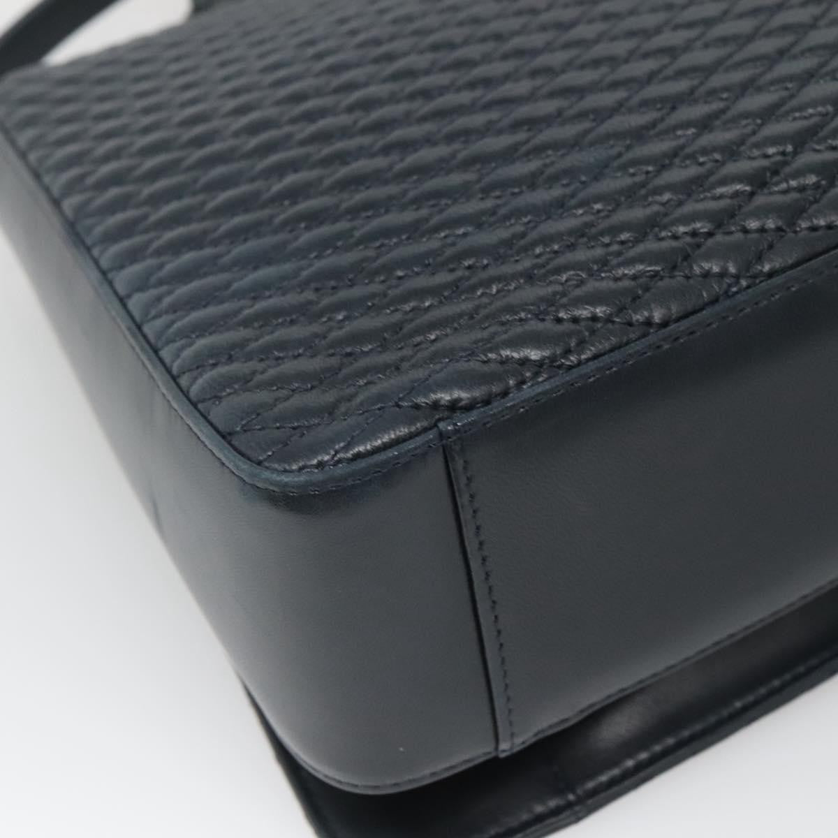 Bally Vintage Handbag Quilted Leather