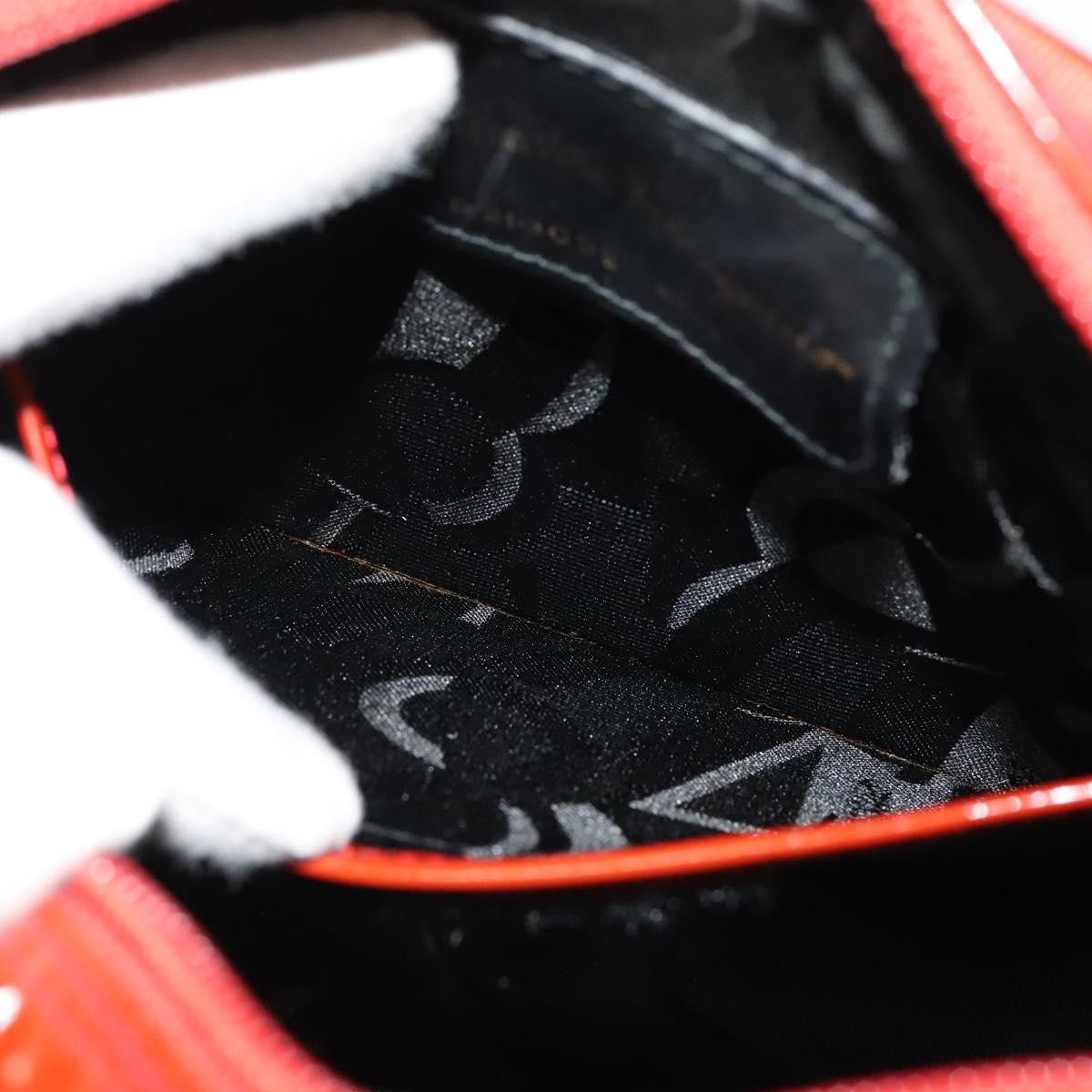 Salvatore Ferragamo Vala Shoulder Bag Patent Leather