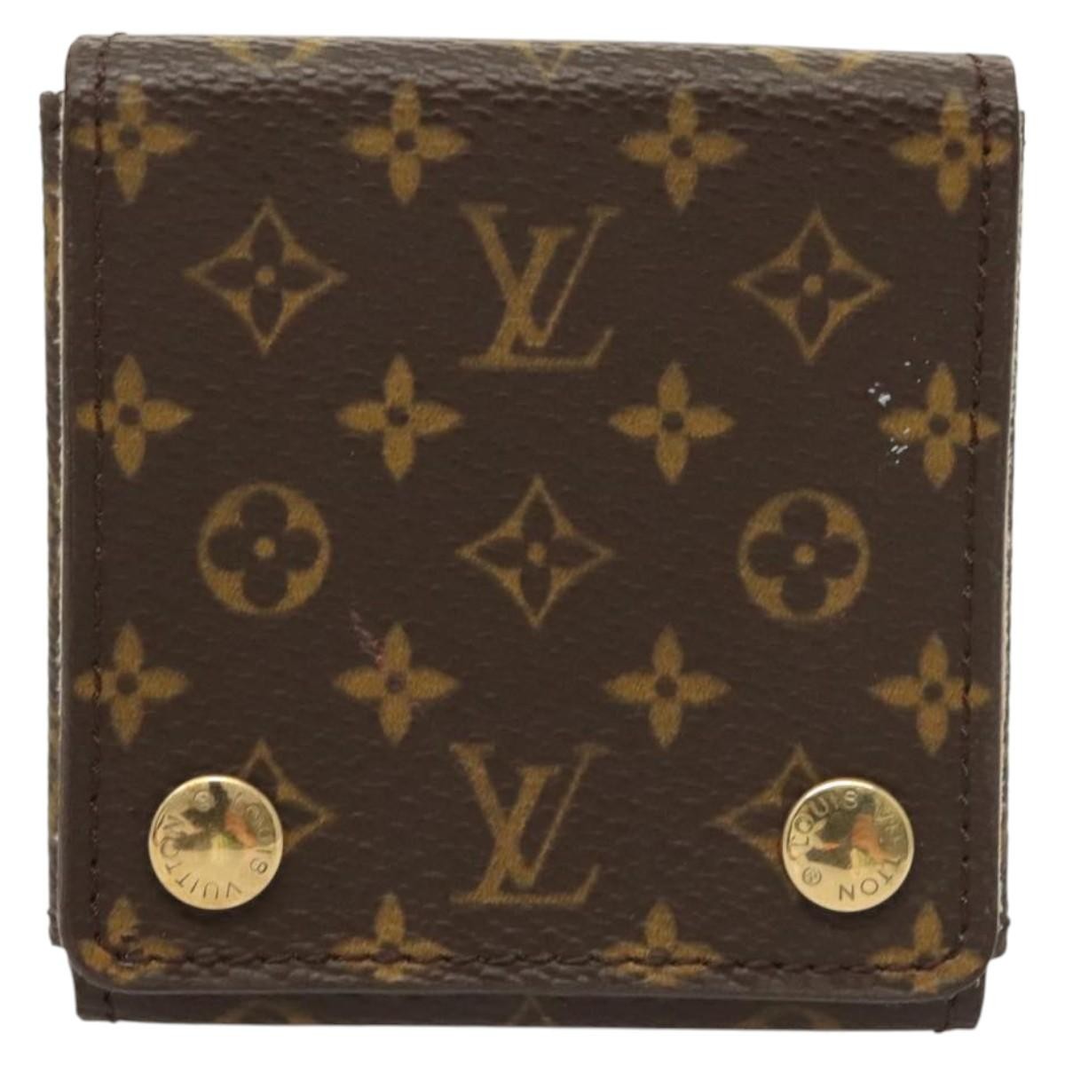 Louis Vuitton CASE JEWELRY BOX Canvas