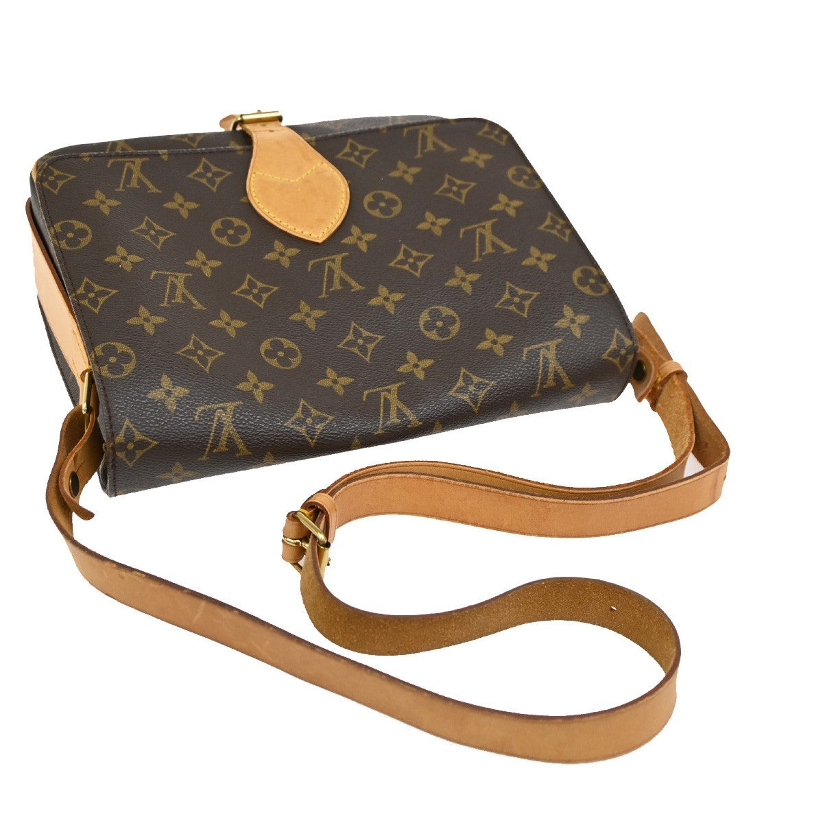 Louis Vuitton Cartouchiere Handbag Monogram Canvas