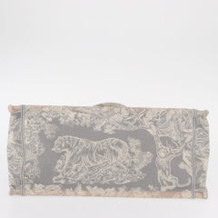 Christian Dior Book Tote Printed Canvas