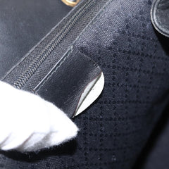 Gucci Vintage Bamboo Backpack Leather