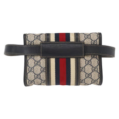 Gucci Vintage Web Belt Bag GG Coated Canvas