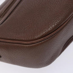 Burberry Flap Shoulder Bag Leather