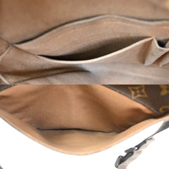 Louis Vuitton Trotteur Beaubourg Handbag Monogram Canvas