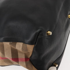 Burberry Banner Tote Leather
