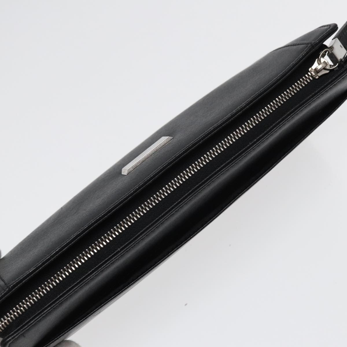 Burberry Zip Pouch Leather