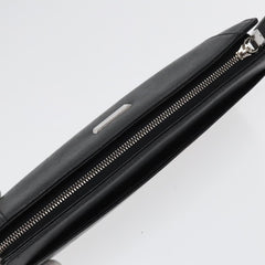 Burberry Zip Pouch Leather