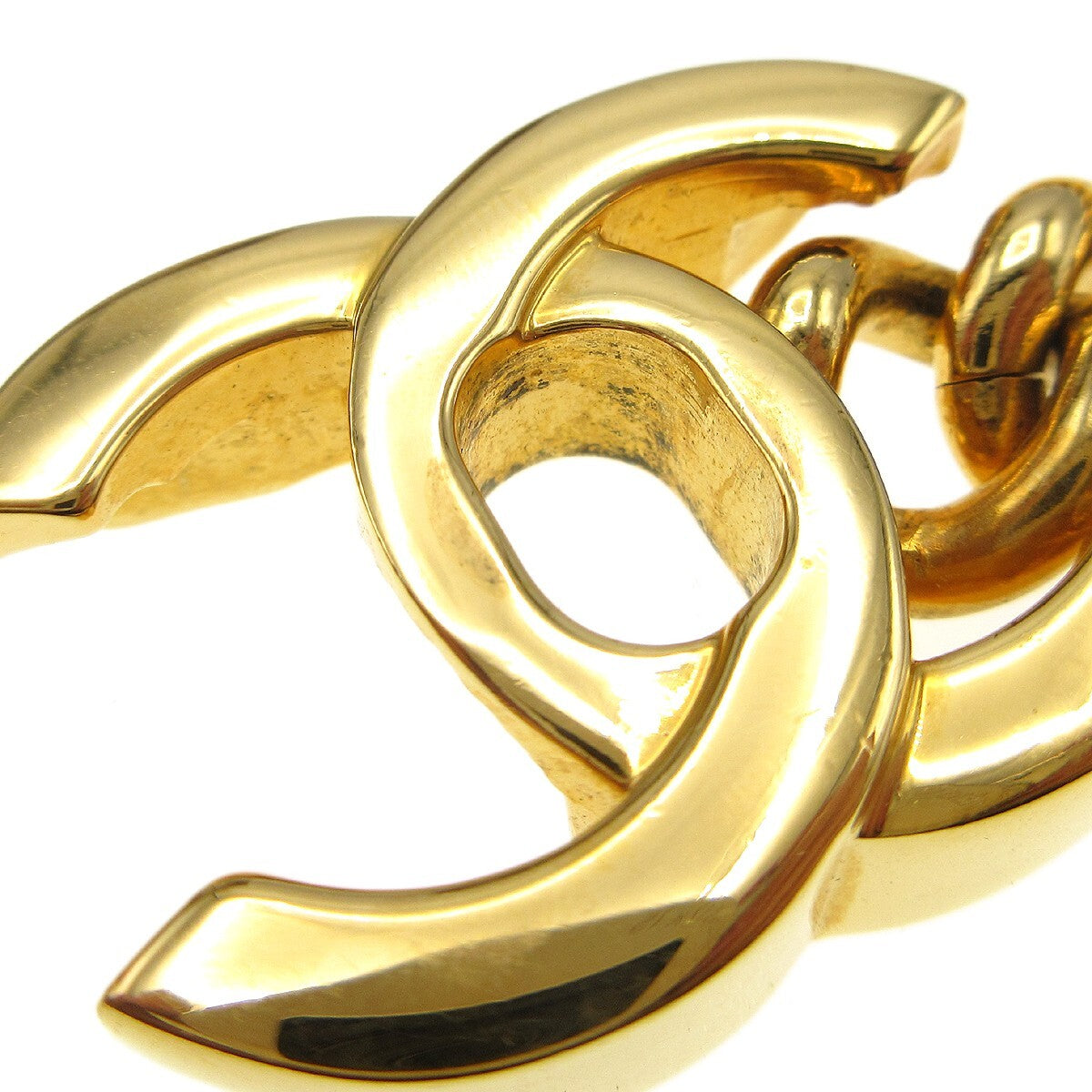 Chanel Vintage CC Turnlock Chain Bracelet Metal