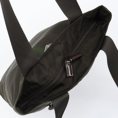 Prada Vintage Zip Tote Tessuto