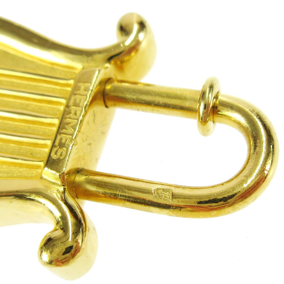 Hermes Harp Cadena Padlock 1996 Limited Metal Design