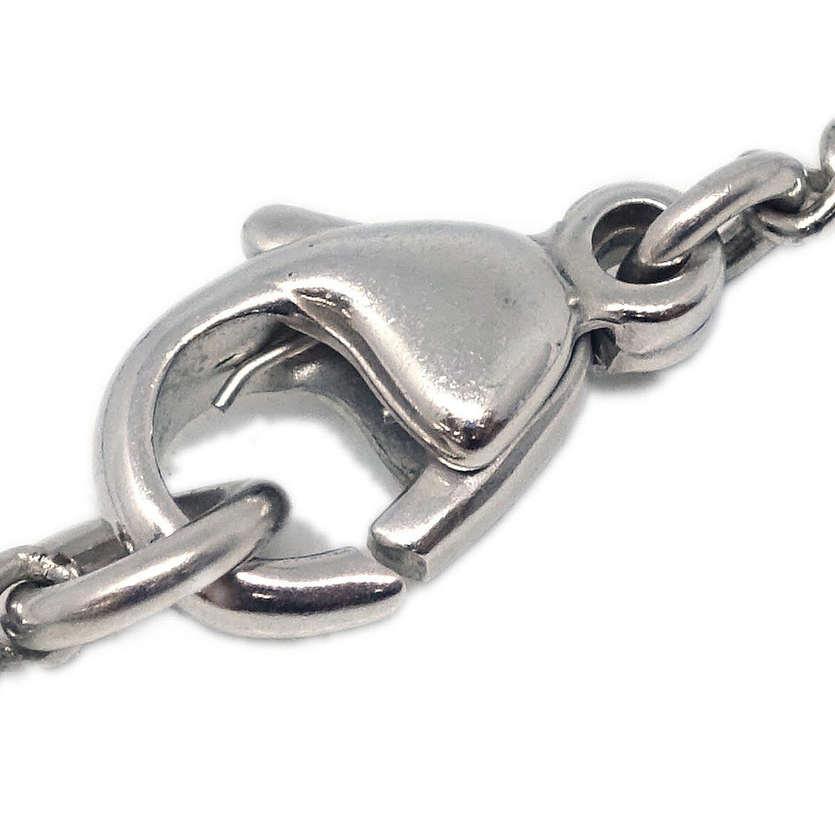 Chanel CC Logo Pendant Necklace Metal