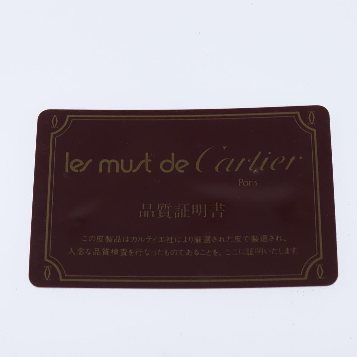 cartier Must de Cartier Shoulder Bag Leather