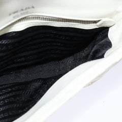 Prada Chain Flap Shoulder Bag Nappa Gaufre