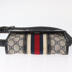 Gucci Vintage Web Belt Bag GG Coated Canvas