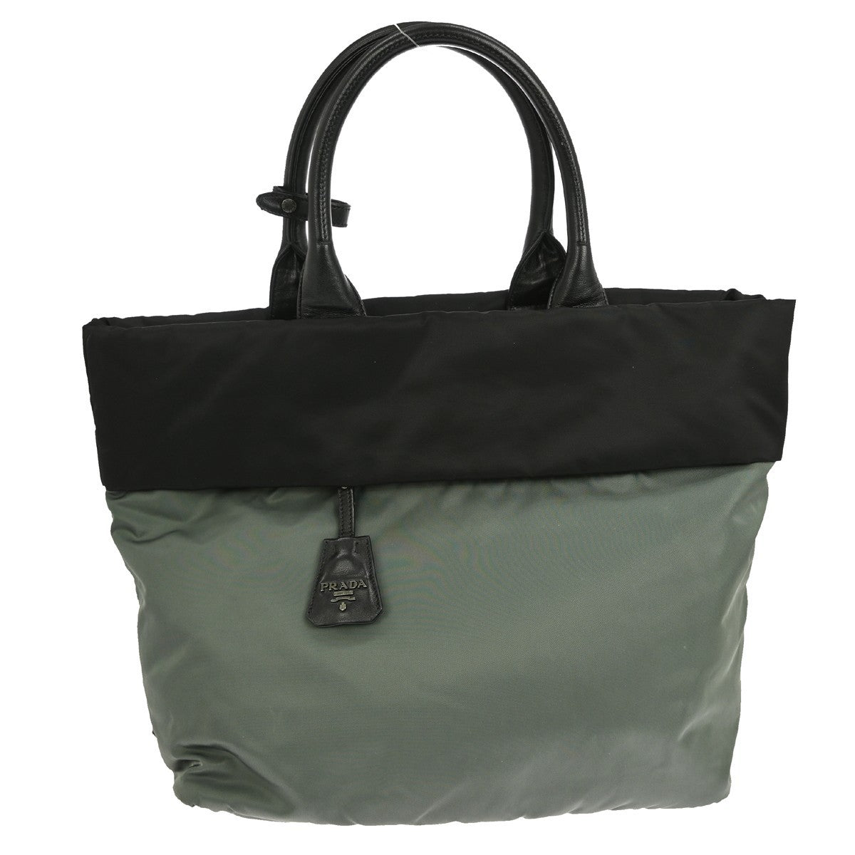Prada Convertible Double Tote Tessuto