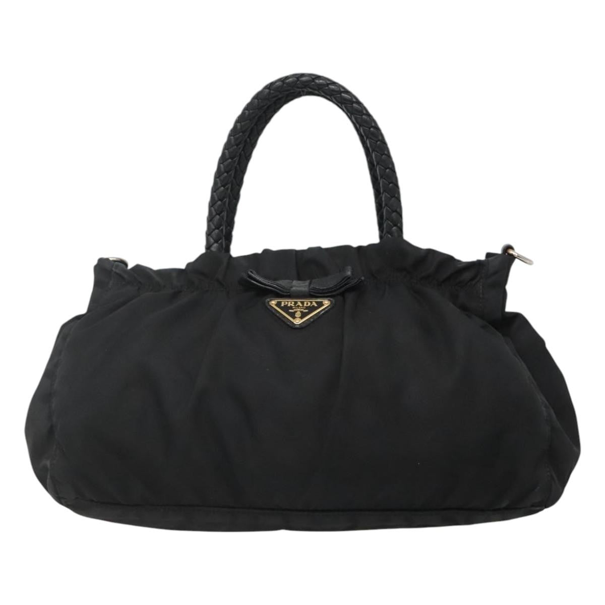 Prada Bow Convertible Tote Tessuto