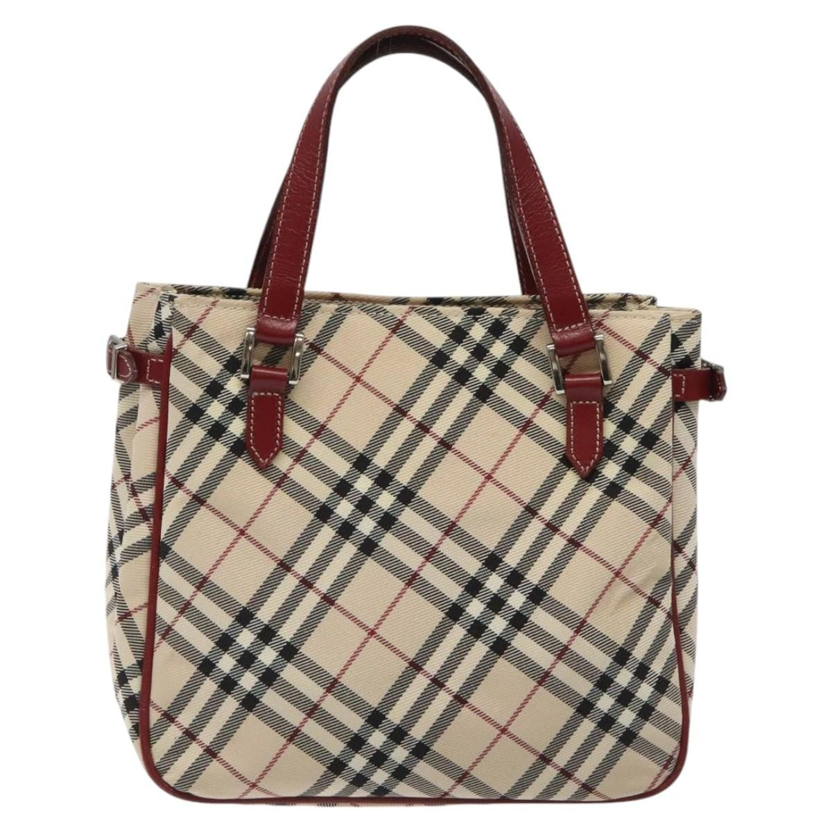 Burberry Nova Check Tote Nylon