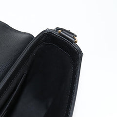 Versace Virtus Flap Messenger Bag Leather