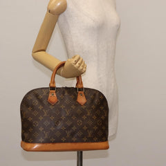 Louis Vuitton Alma Handbag Monogram Canvas