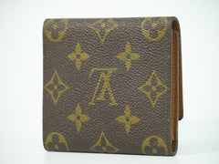 Louis Vuitton Porte Tresor Etui Papiers Wallet Monogram Canvas