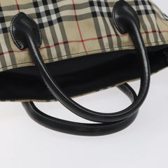 Burberry Nova Check Tote Nylon