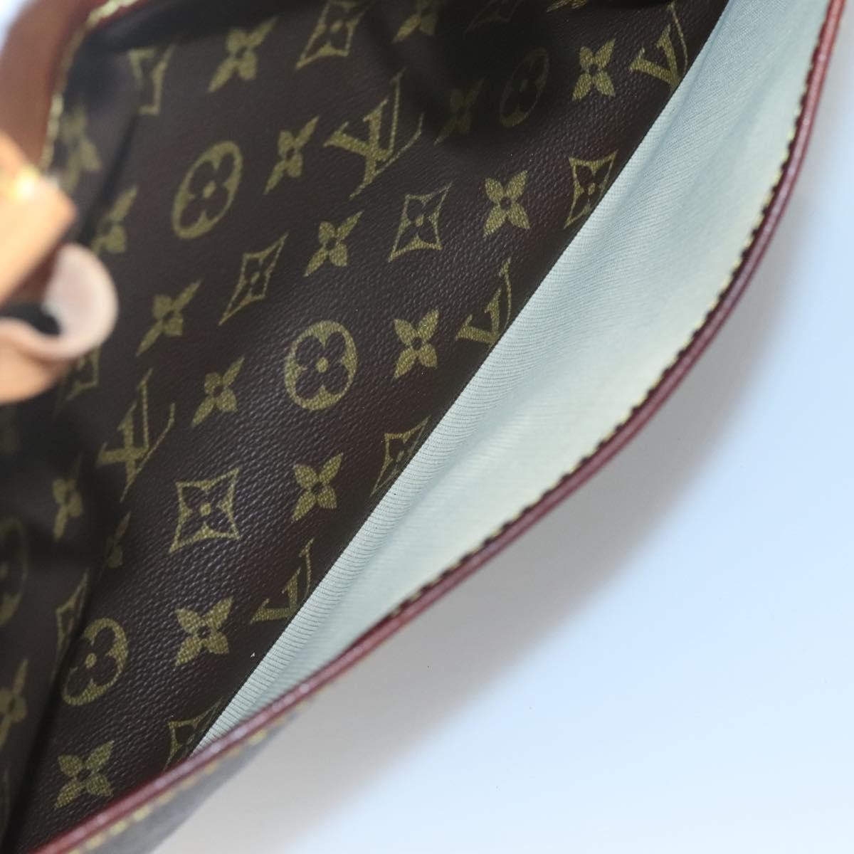 Louis Vuitton Deauville Handbag Monogram Canvas
