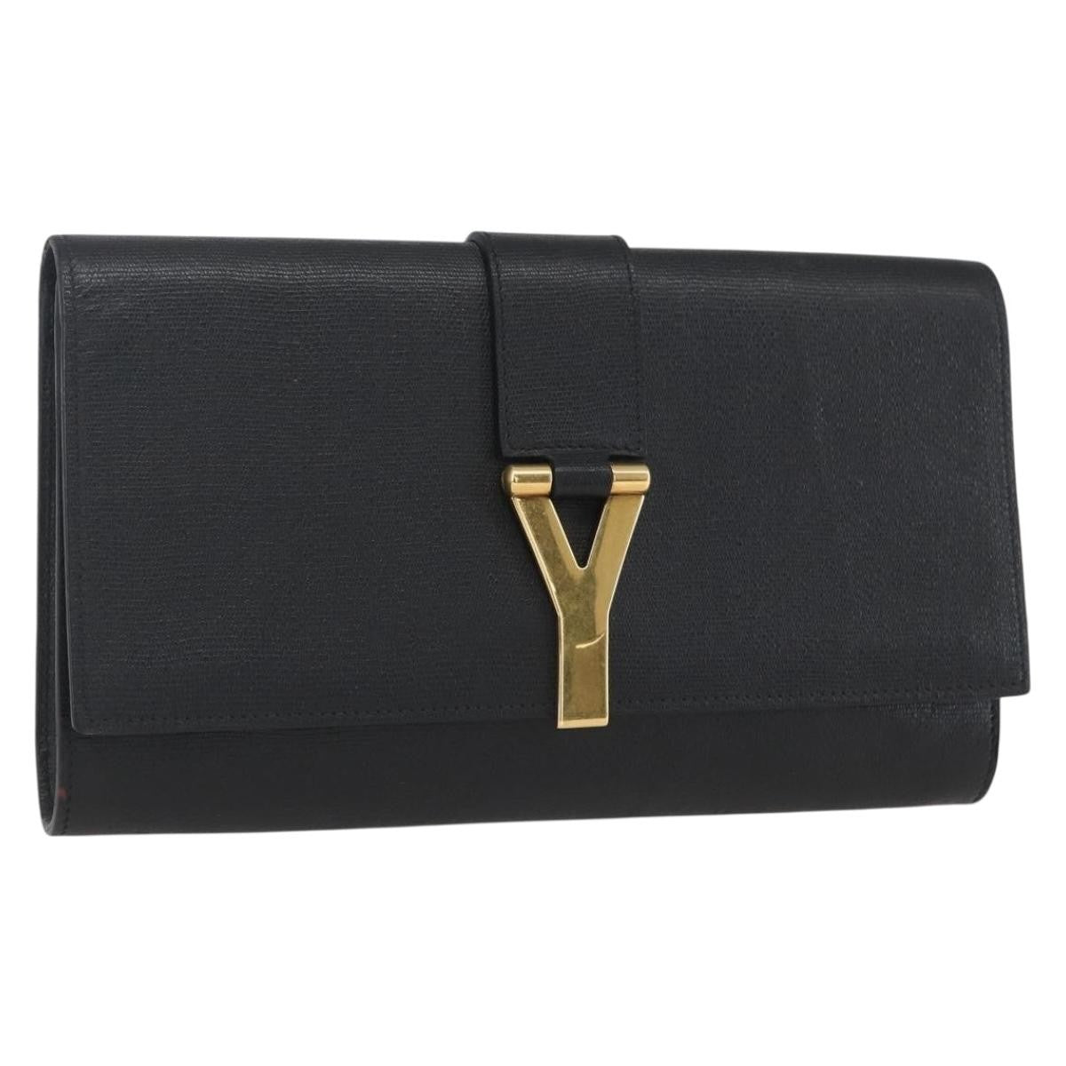Saint Laurent Chyc Clutch Leather