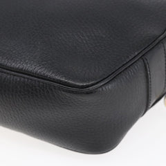 Celine Vintage Triomphe Shoulder Bag Leather