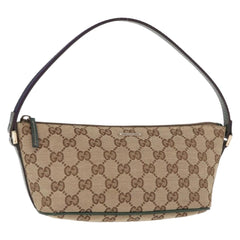 Gucci Vintage Boat Pochette GG Canvas