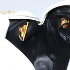 Bally Vintage Chain Shoulder Bag Quilted Leather