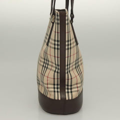Burberry Nova Check Tote canvas check pattern