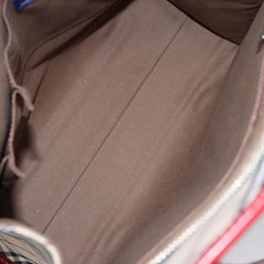 Burberry Nova Check Tote Canvas and Leather