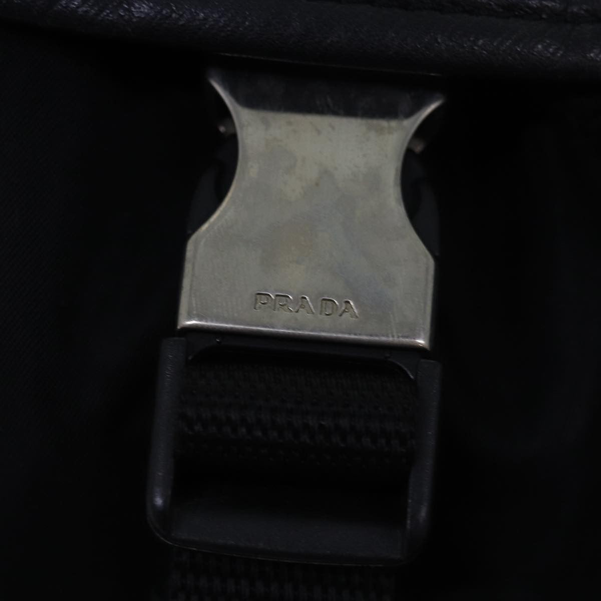 Prada Double Front Pocket Backpack Tessuto
