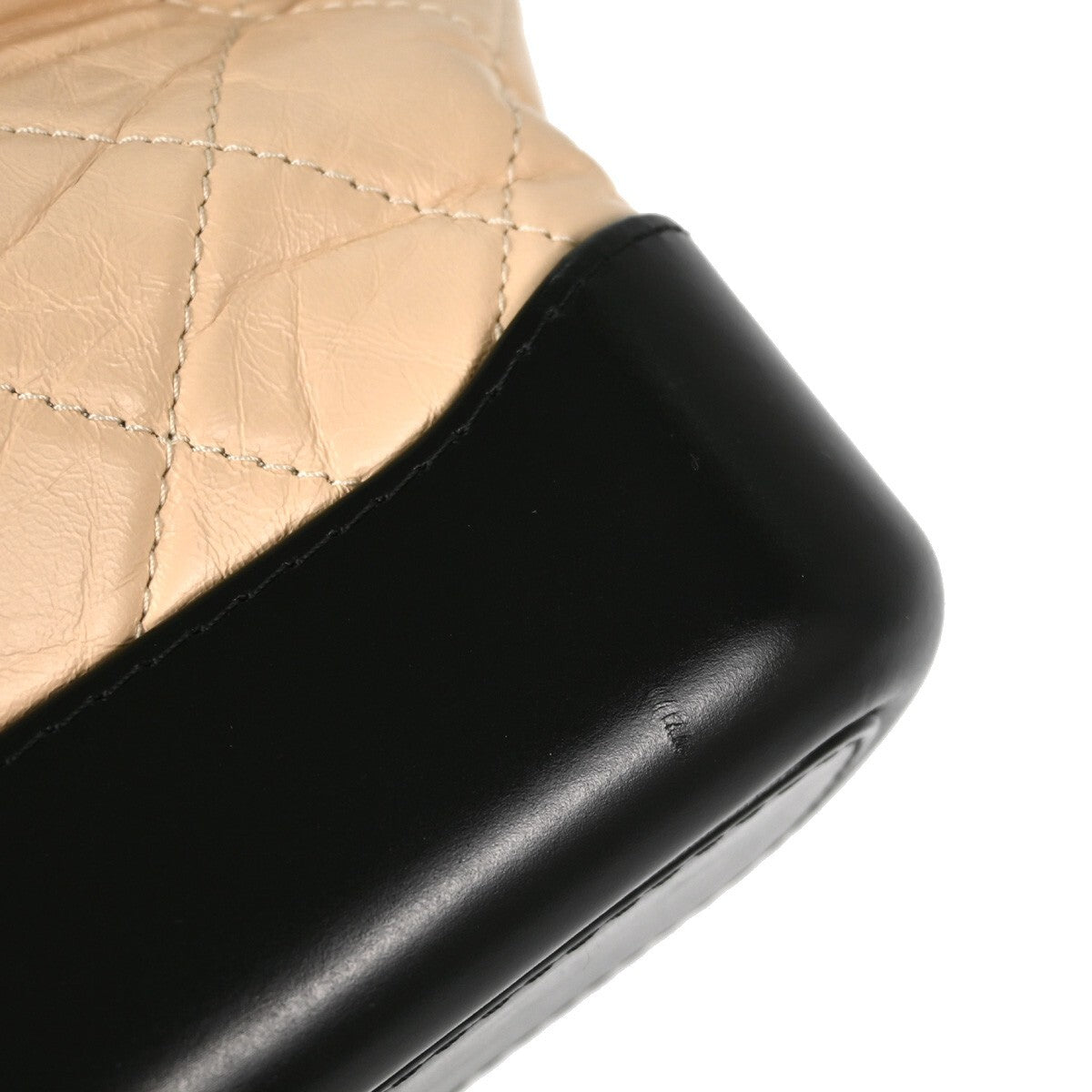 Chanel Bicolor Gabrielle Hobo Quilted Aged Calfskin
