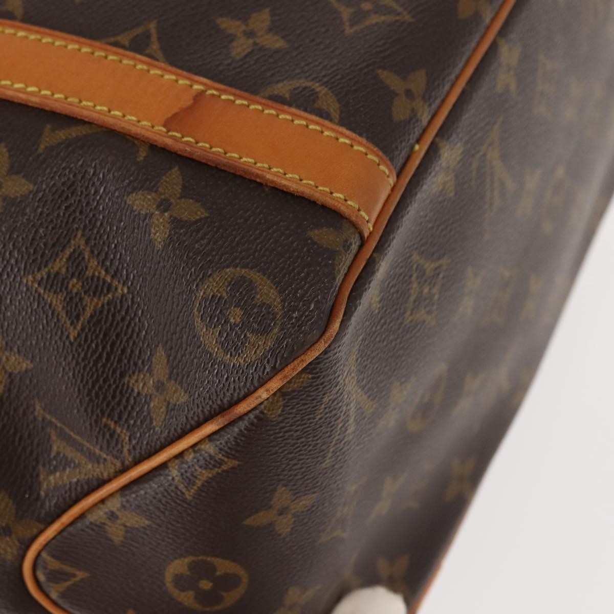 Louis Vuitton Shopping Sac Handbag Monogram Canvas