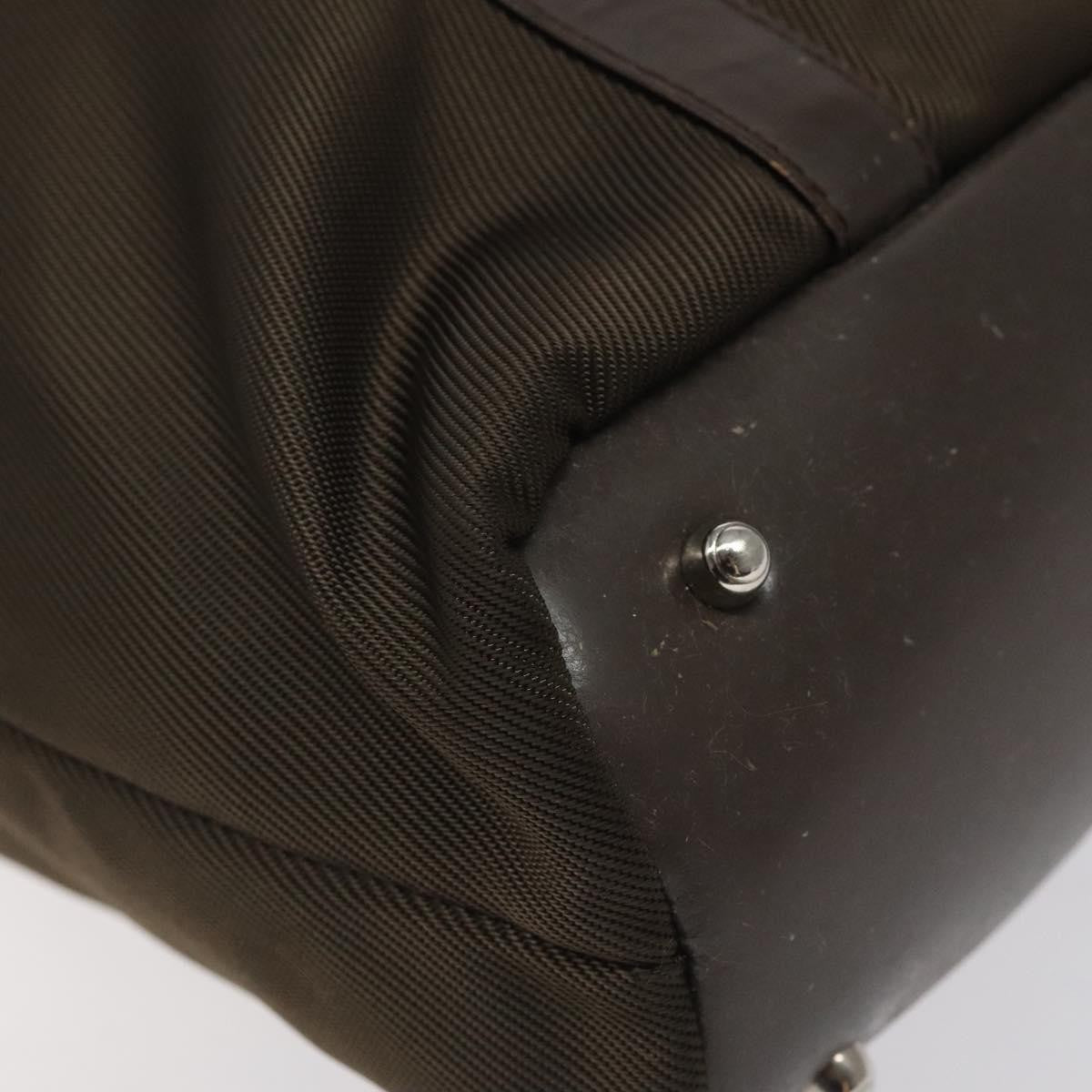 Gucci Vintage Bamboo Handle Tote Nylon