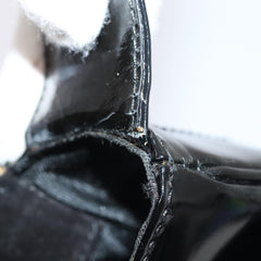 Salvatore Ferragamo Vala Shoulder Bag Patent Leather