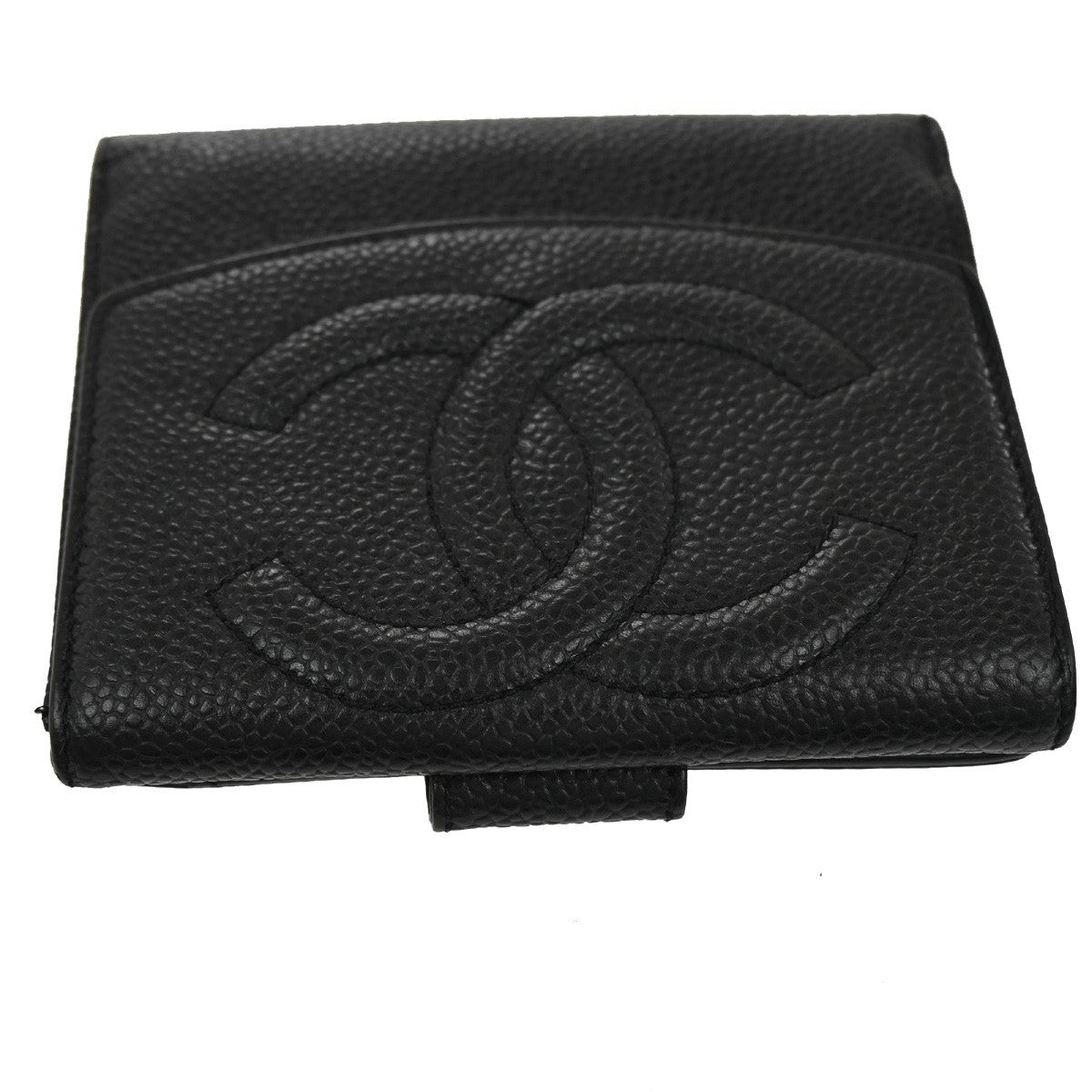 Chanel Timeless Trifold Wallet Leather