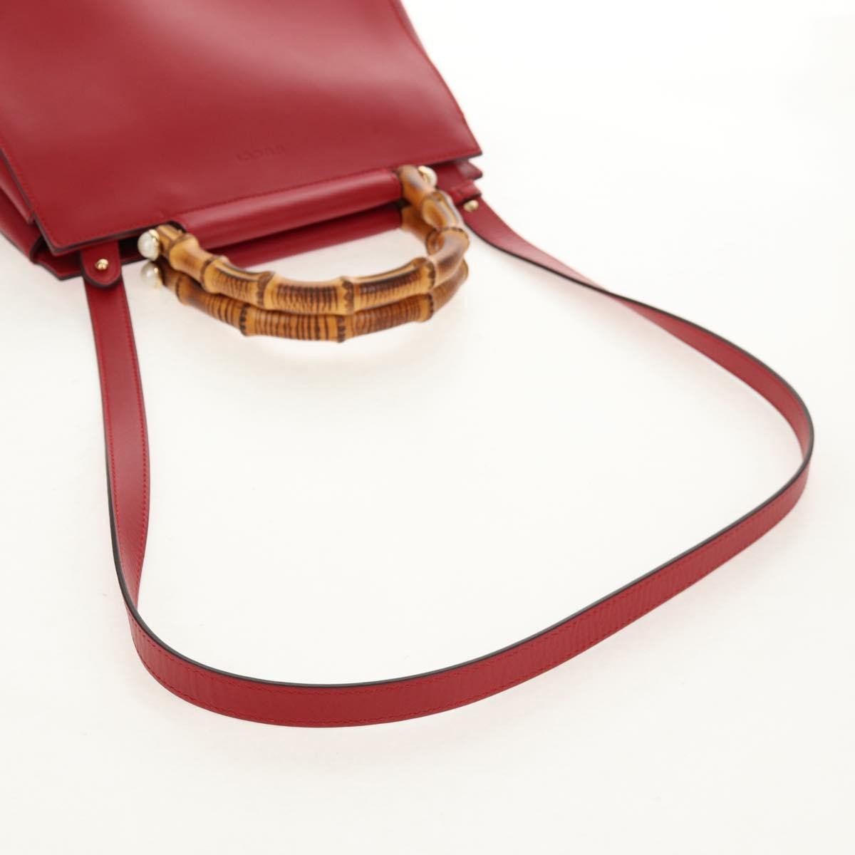 Gucci Nymphaea Top Handle Bag Leather