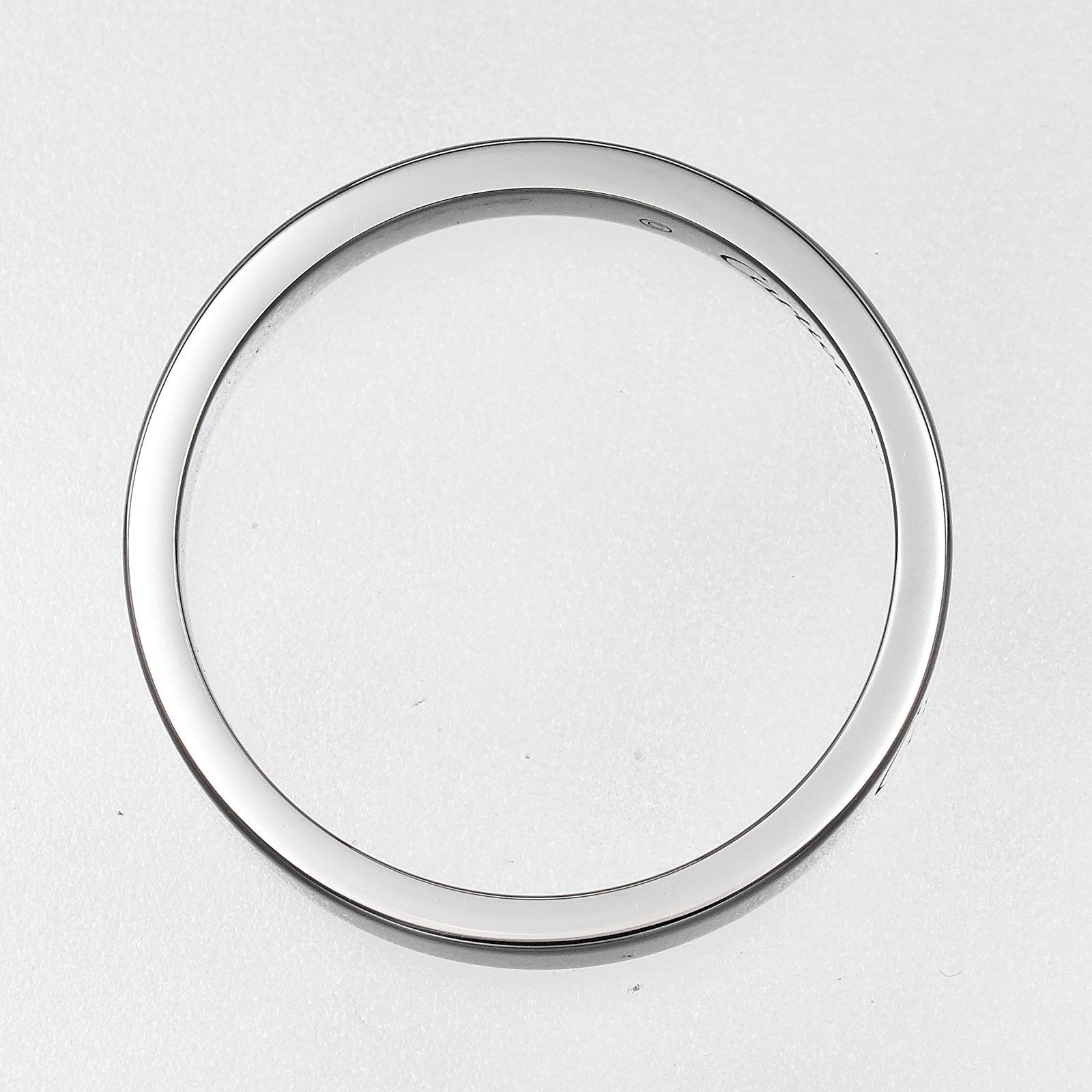 Cartier C de Cartier Wedding Band Ring Platinum