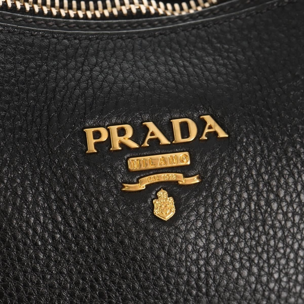 Prada Top Zip Convertible Tote Vitello Daino