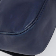 Celine Vintage Circle Logo Crossbody Bag Leather