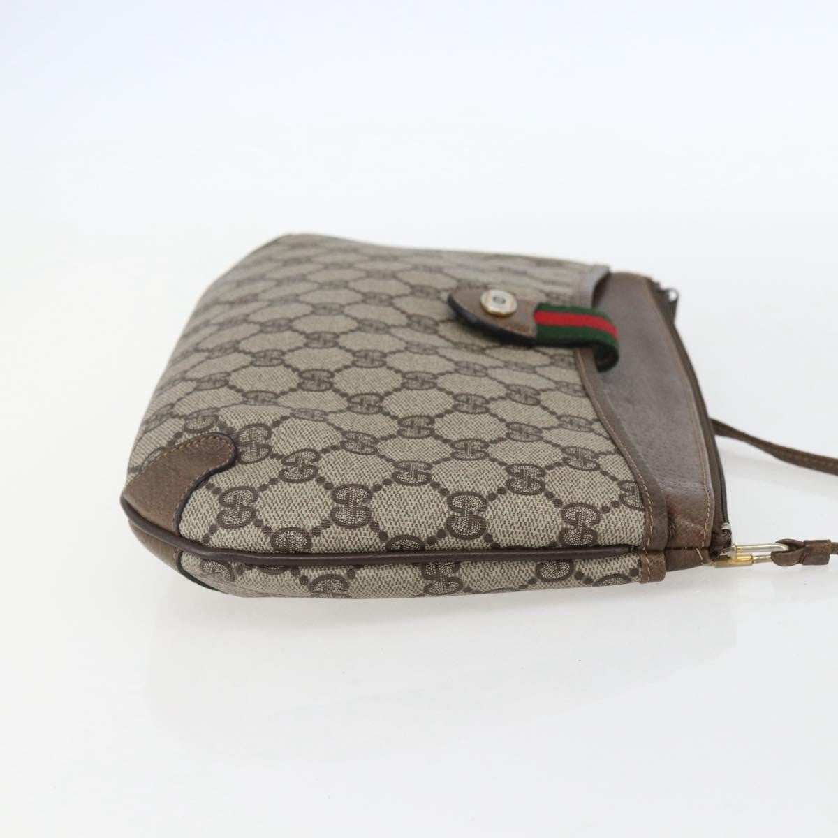 Gucci Vintage Web Crossbody Bag GG Coated Canvas