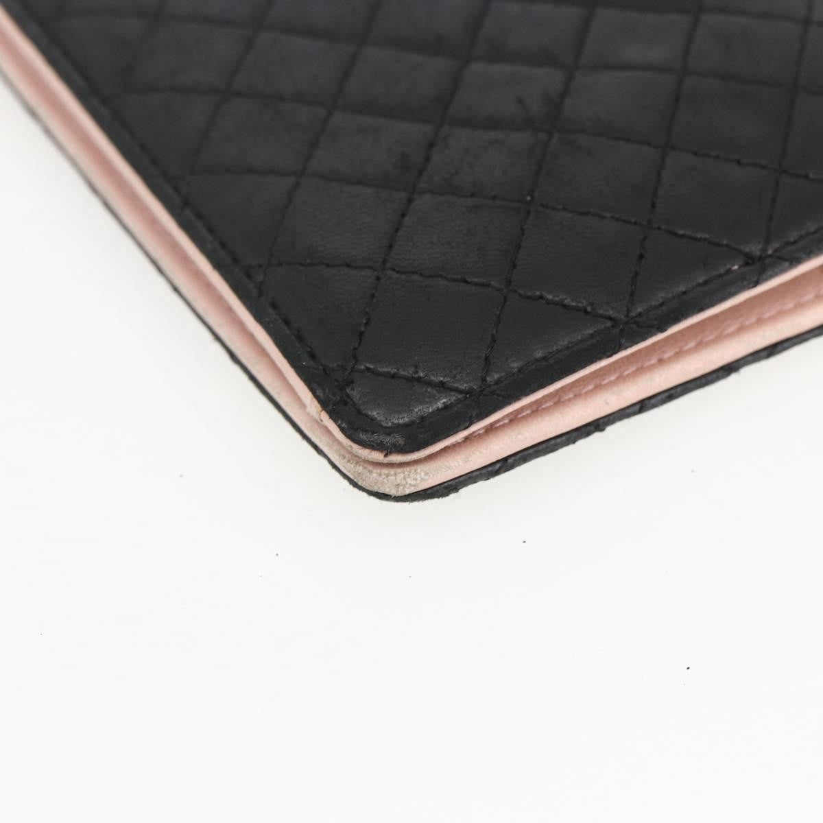 Chanel Vintage CC Bifold Wallet Leather