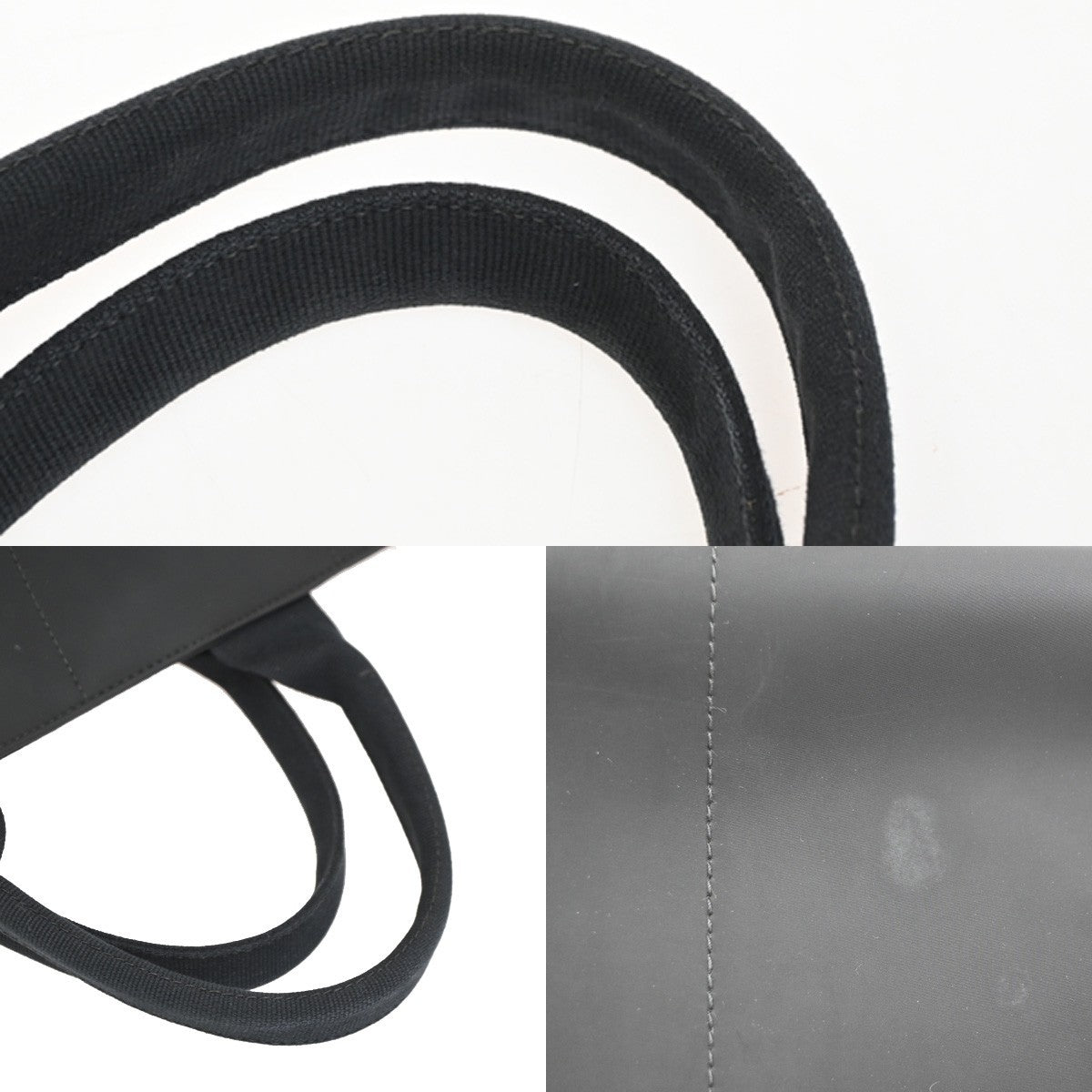 Prada Canapa Convertible Tote Canvas