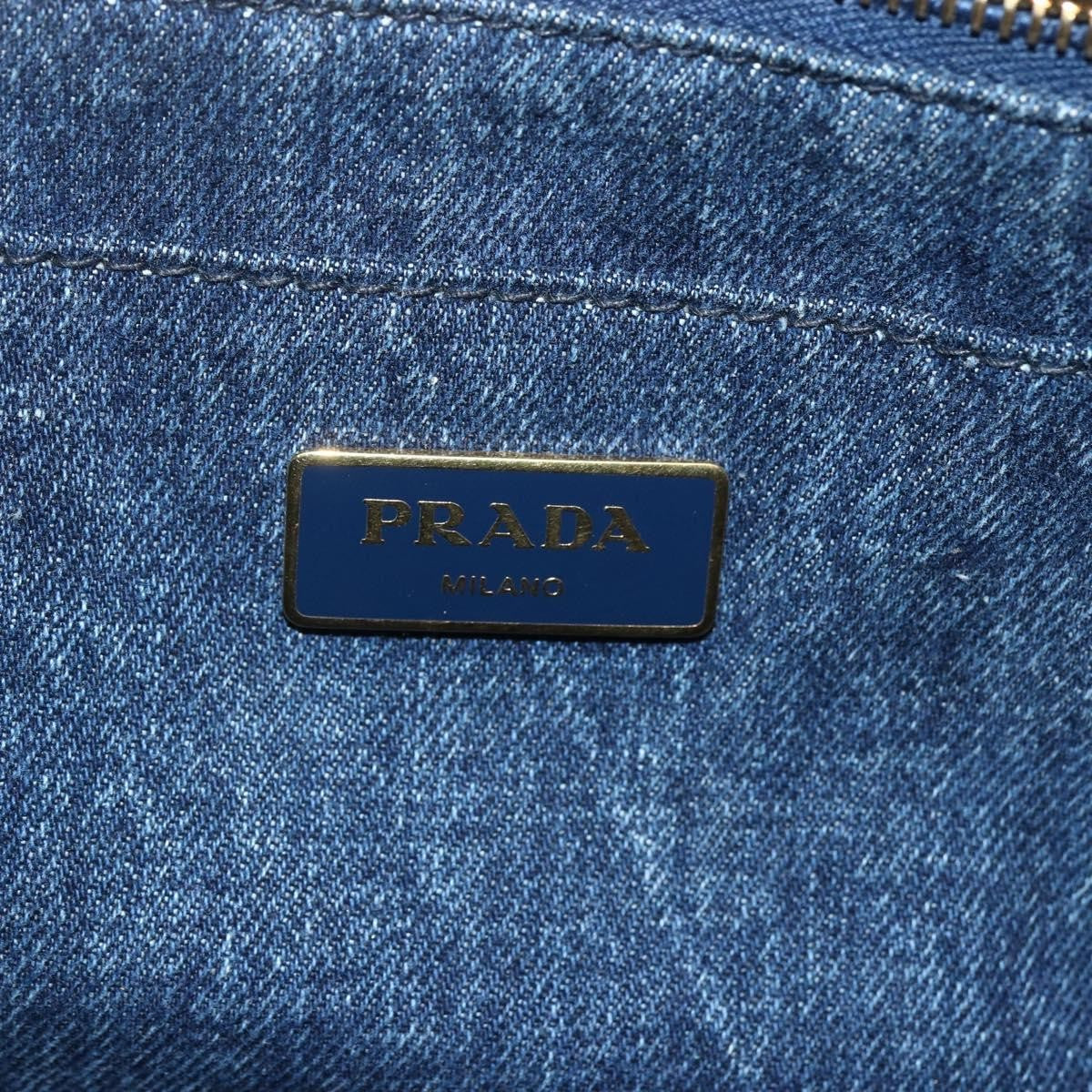 Prada Canapa Tote Denim